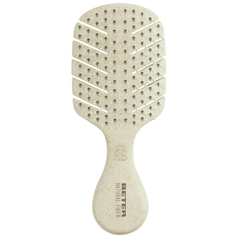 Beter Cepillo Detangling Mini Natural Fiber Beige 1Ud