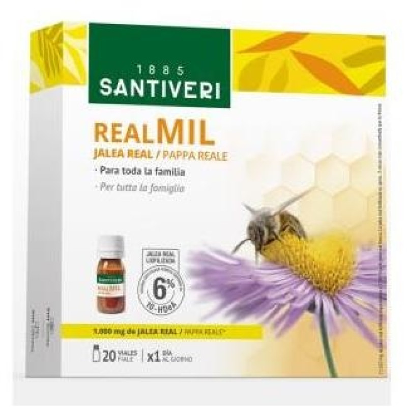 Real Mil Jalea Real 20 Viales - Santiveri