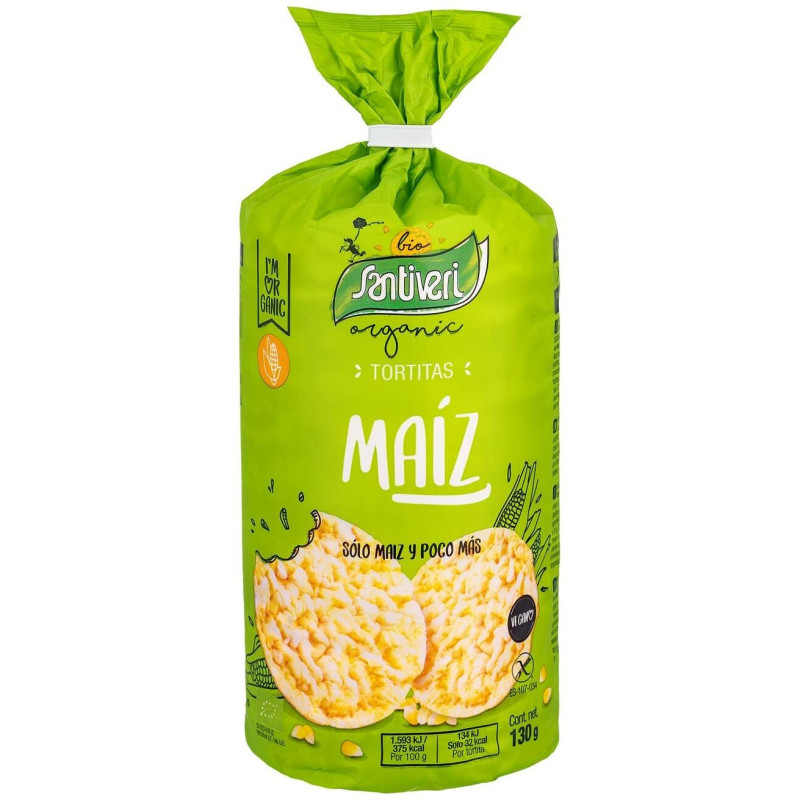 Tortitas de Maiz 130gr. Bio - Santiveri
