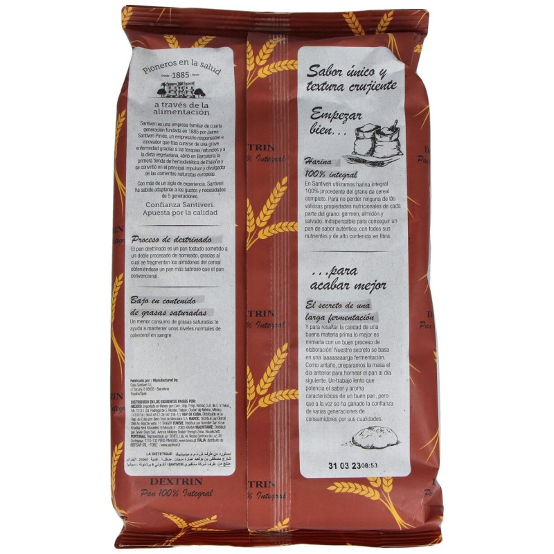 Pan Dextrin Tradicional Bolsa 300g - Santiveri
