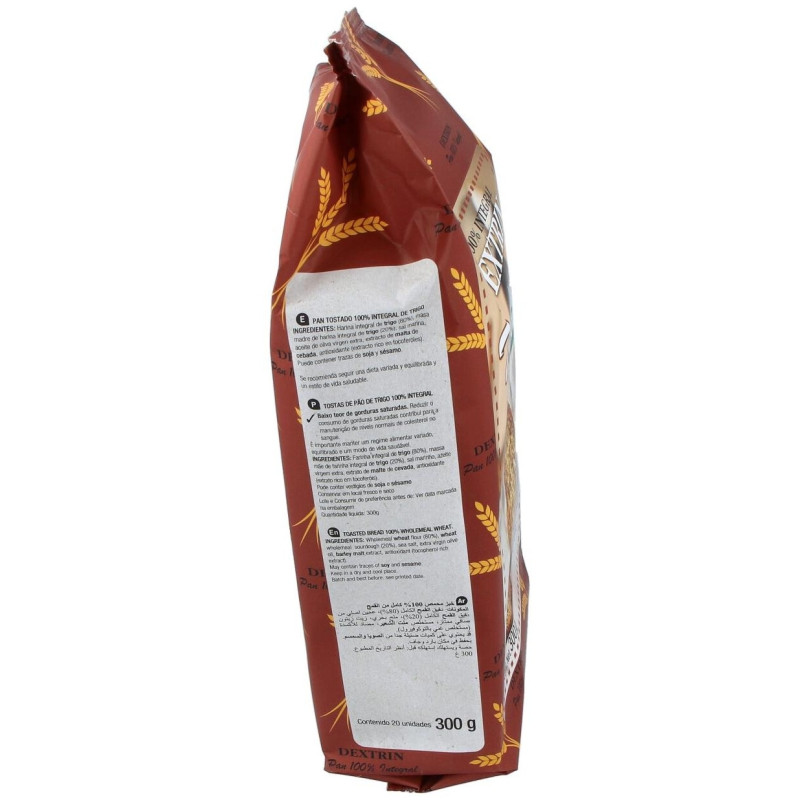 Pan Dextrin Tradicional Bolsa 300g - Santiveri