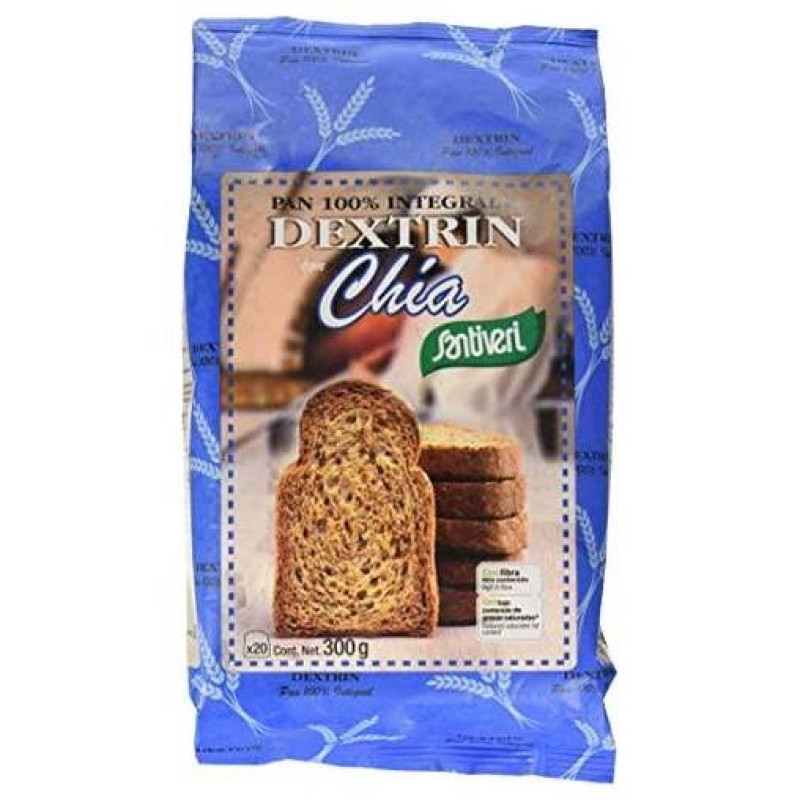 Pan Dextrin Chia 300 g - Santiveri