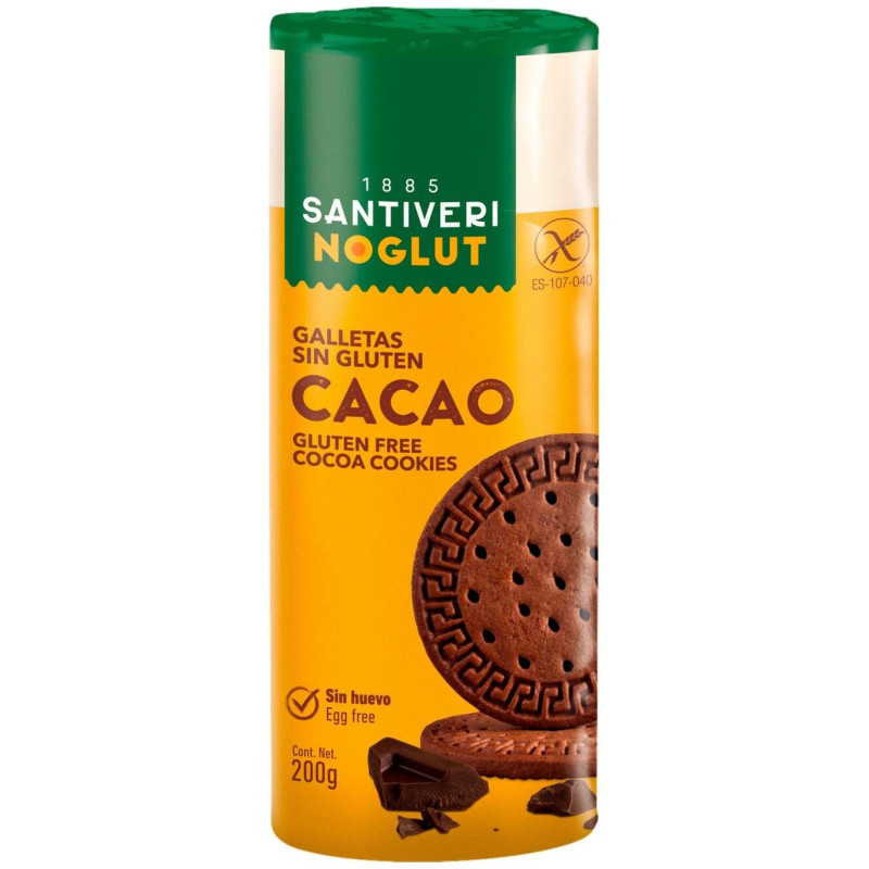 Galletas Dig Estive Cacao 200g - Santiveri