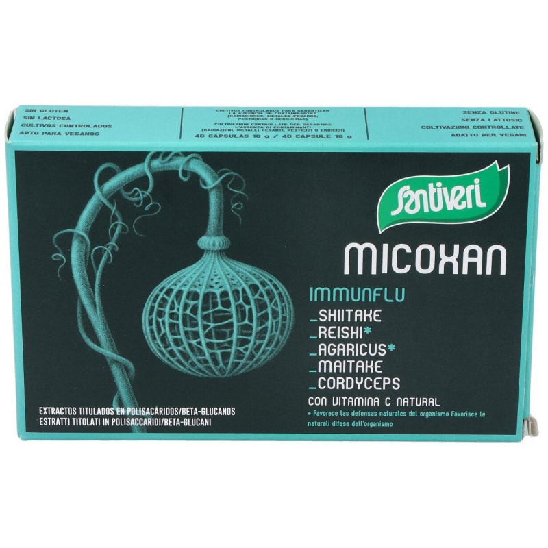 Micosan Immunflu 40caps - Santiveri
