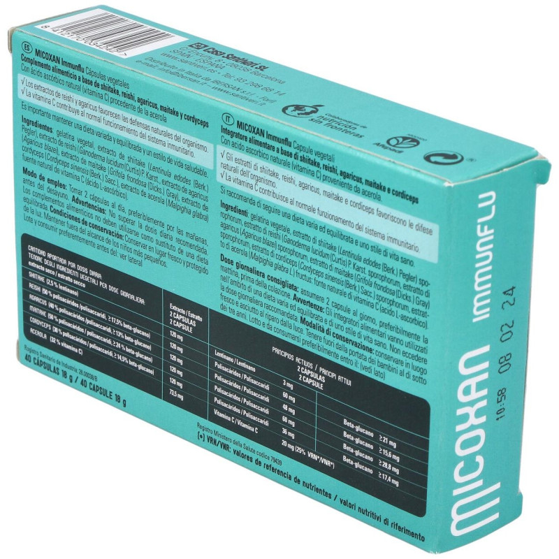 Micosan Immunflu 40caps - Santiveri