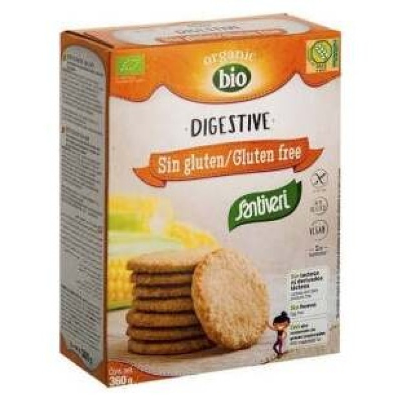 Galletas Digestive 2 Paquetes 360gr. Bio Sg - Santiveri