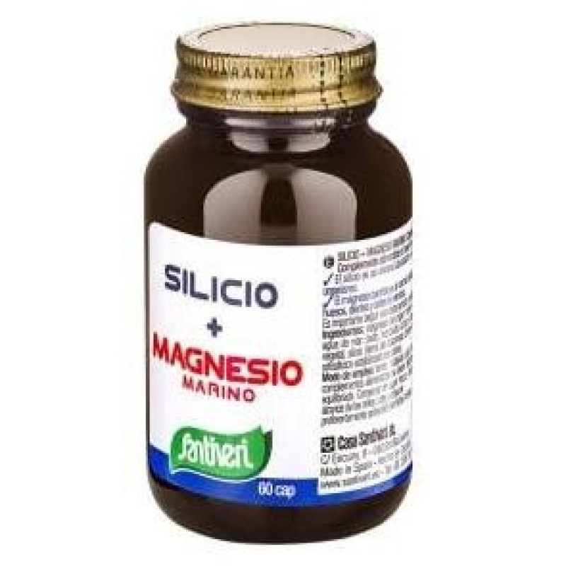 Silicio Mag Nesio Marino 60 Caps - Santiveri