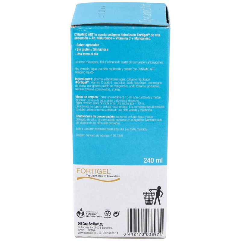 Colágeno Líquido Articulaciones 240 ml - Santiveri