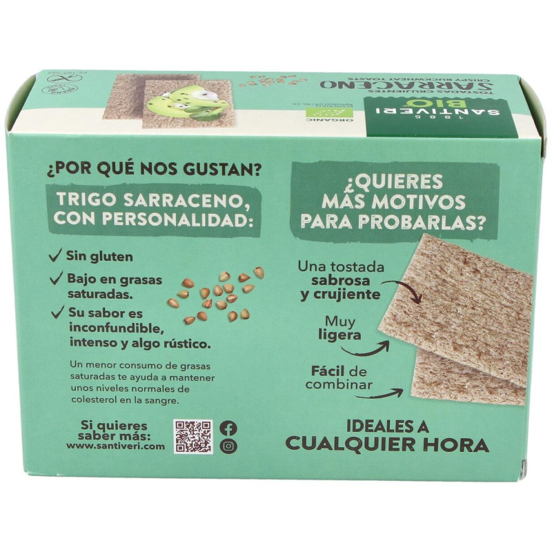 Tostadas De Trigo Sarraceno 100Gr. Bio