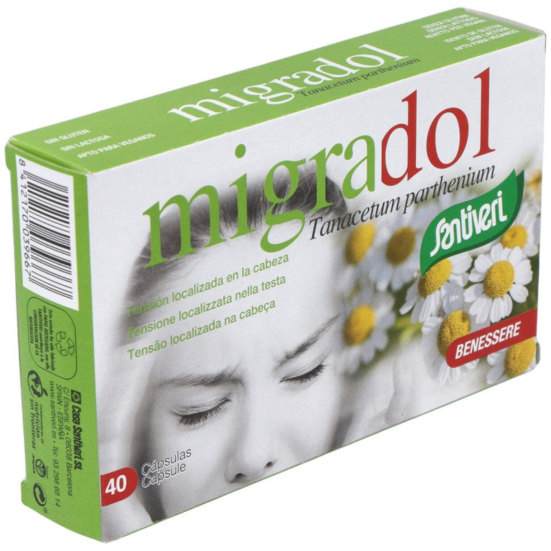 Migradol (tanacetum) Cápsulas - Santiveri