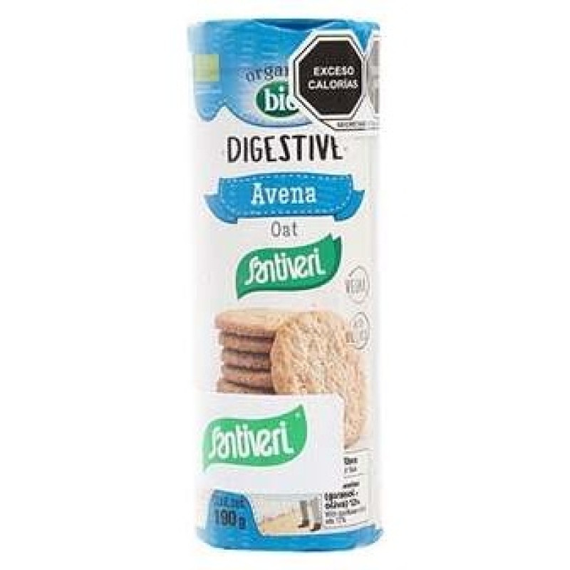 Galletas Digestive Avena Bio 190g - Santiveri