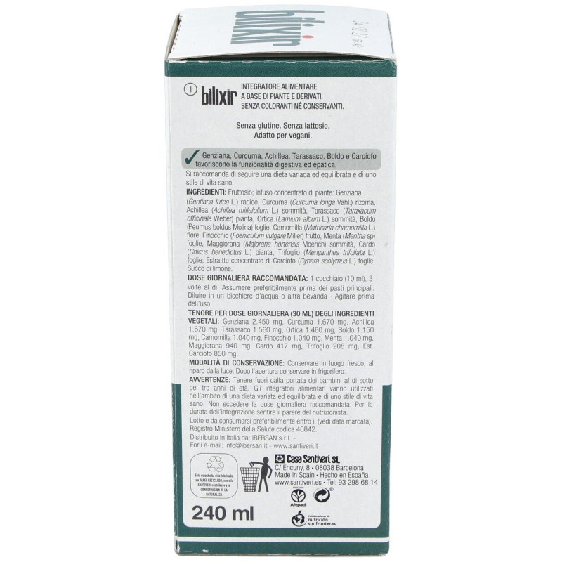 Bilixir Jarabe 240Ml.
