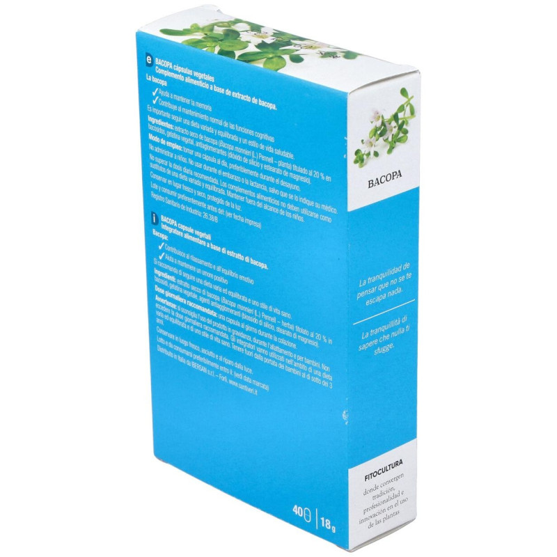 Plantas Fit Bacopa 40caps - Santiveri
