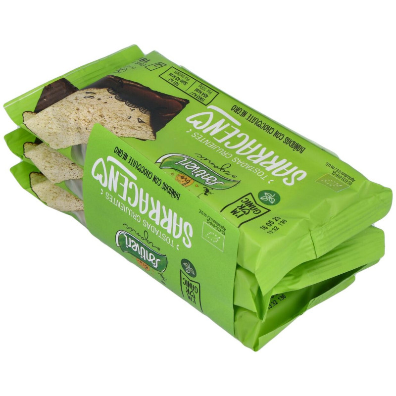 Tostadas Trigo Sarraceno Choco Negro 6ud - Santiveri