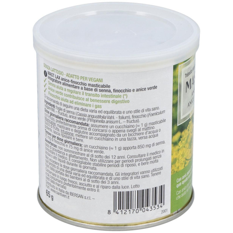 Santiveri Sanaflor Bote Mast-Lax Gases 65Gr