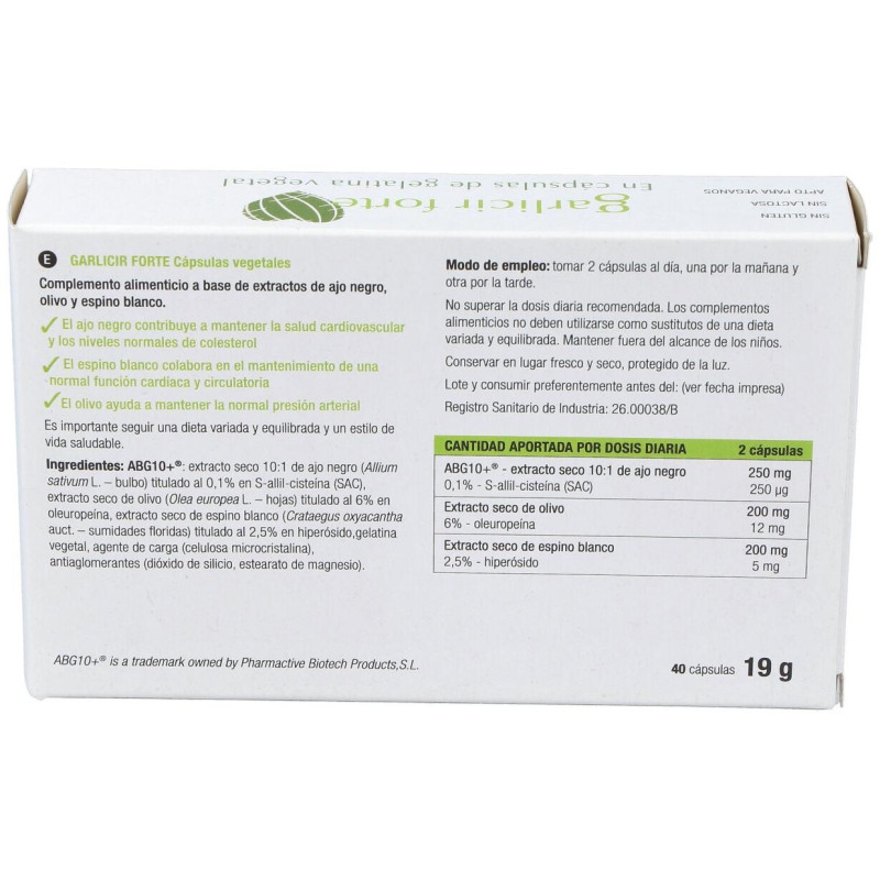 Santiveri Garlicir Forte 40Caps