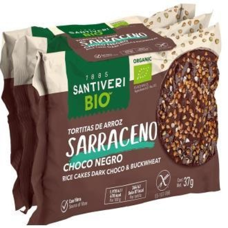 Santiveri Pack Tortitas De Arroz Sarraceno Bio 3X35G