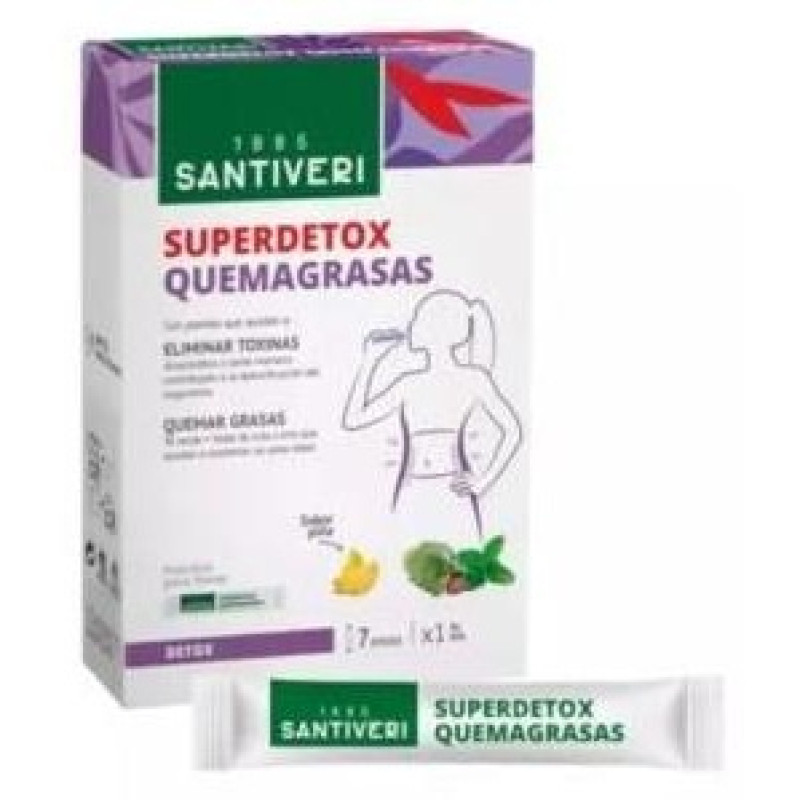 Santiveri Superdetox Quemagrasas 7 Sticks