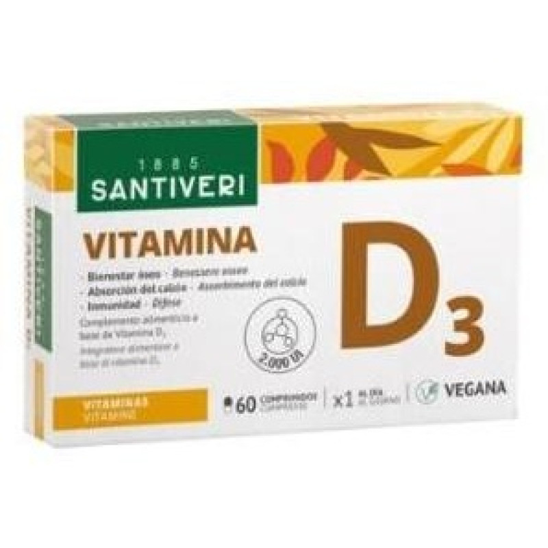 Vitamina D3 60Comp. - Santiveri