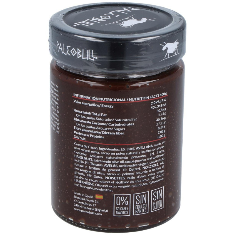 Crema Cacao Ambrosía 300g - Paleobull
