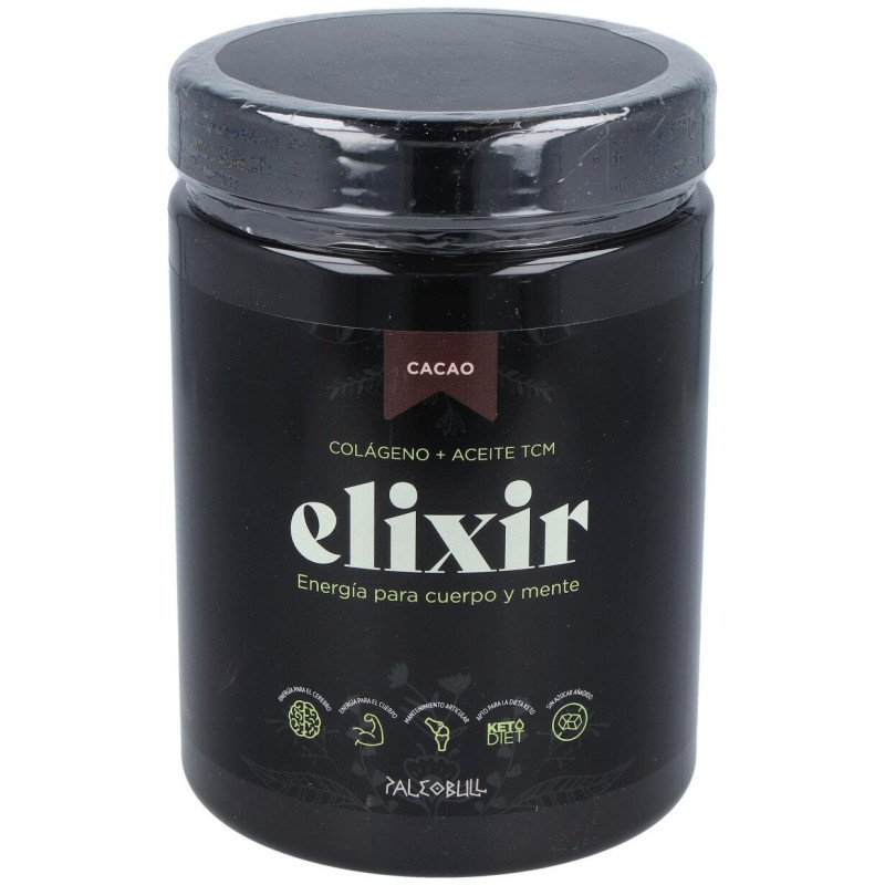 Elixir Colageno+aceitetcm Chocolat 450gr - Paleobull