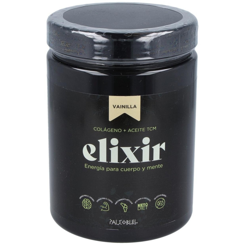 Paleobull Elixir Colageno+Aceitetcm Vainilla 450Gr