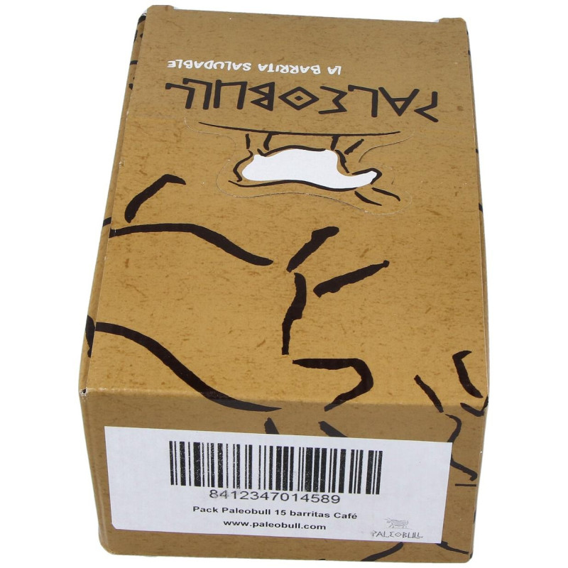 Paleobull Barritas Cafe-Guarana Caja 15Ud.