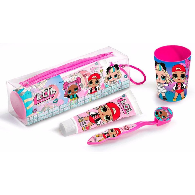 Neceser Lol Dentrifico + Cepillo + Vaso - Vaza