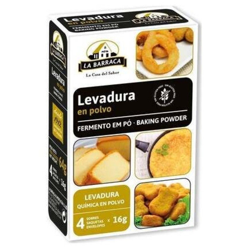 Levadura en Polvo 64g - La Barraca