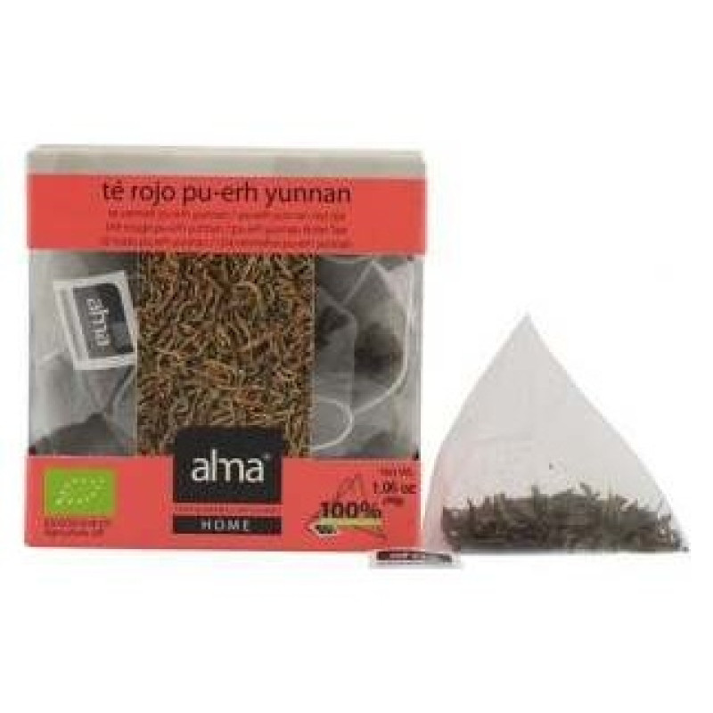 Te Rojo Pu-Erh Yunnan Infusion 15Piramide Eco Vega