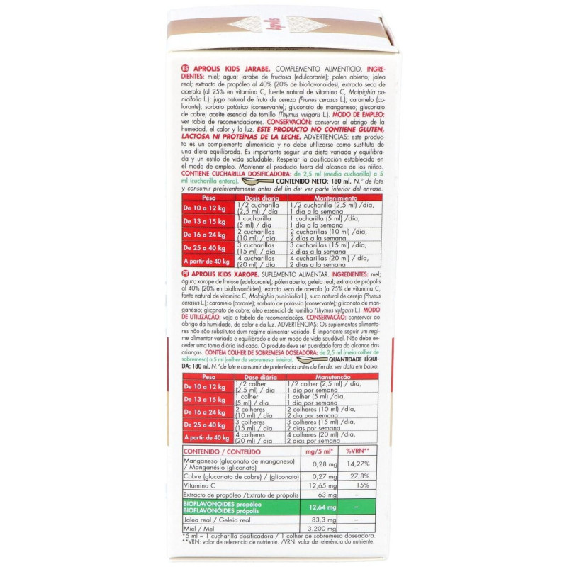 Aprolis Kids Infantil Jarabe 180ml - Intersa