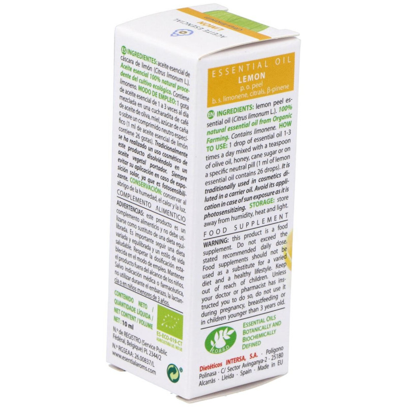 Esencia Limon Bio 10ml - Esential Aroms