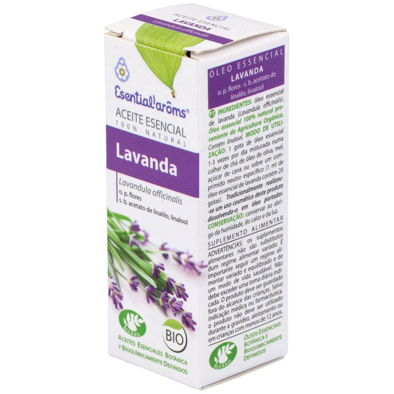 Esential'arôms Aceite Esencial de Lavanda Bio 10ml - Esential Aroms
