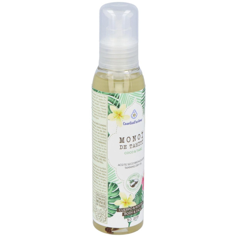 Aceite Monoi Tahiti Seco 125ml - Esential Aroms