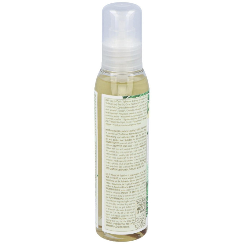 Aceite Monoi Tahiti Seco 125ml - Esential Aroms