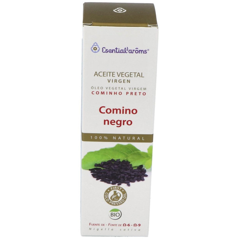 Esential'arôms Aceite Vegetal Virgen Extra Comino Negro 100ml - Esential Aroms