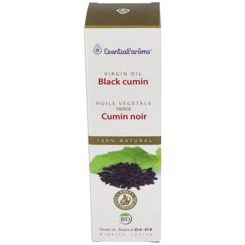 Esential'arôms Aceite Vegetal Virgen Extra Comino Negro 100ml - Esential Aroms