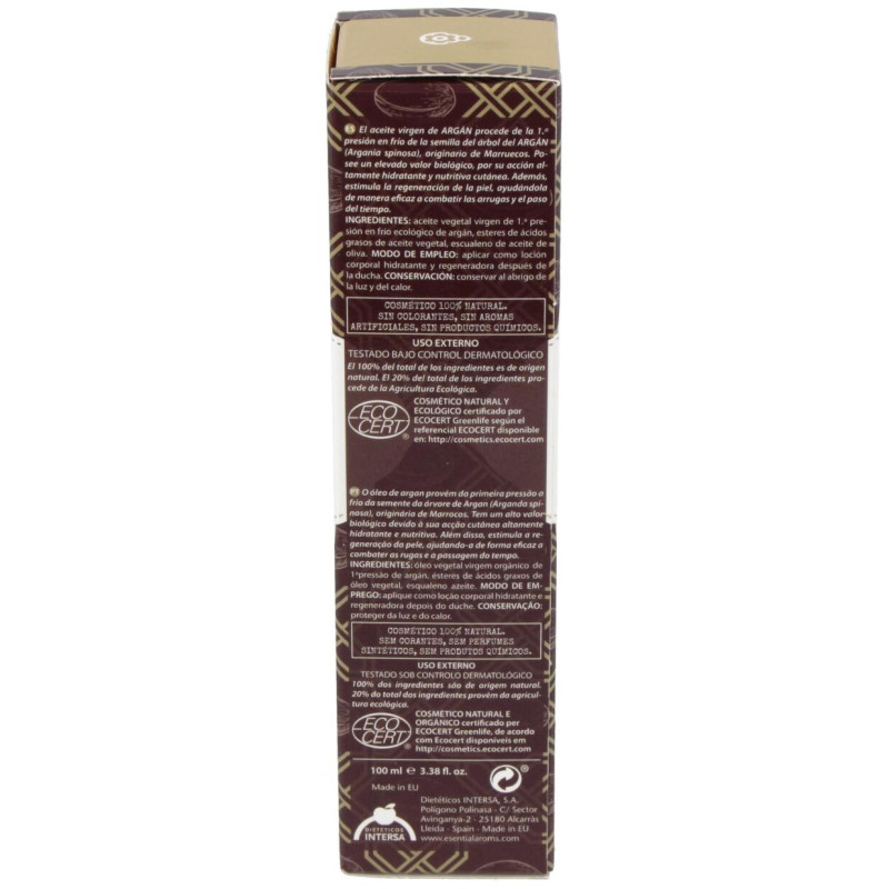 Esential Aroms Aceite Seco Argán Bio 100Ml
