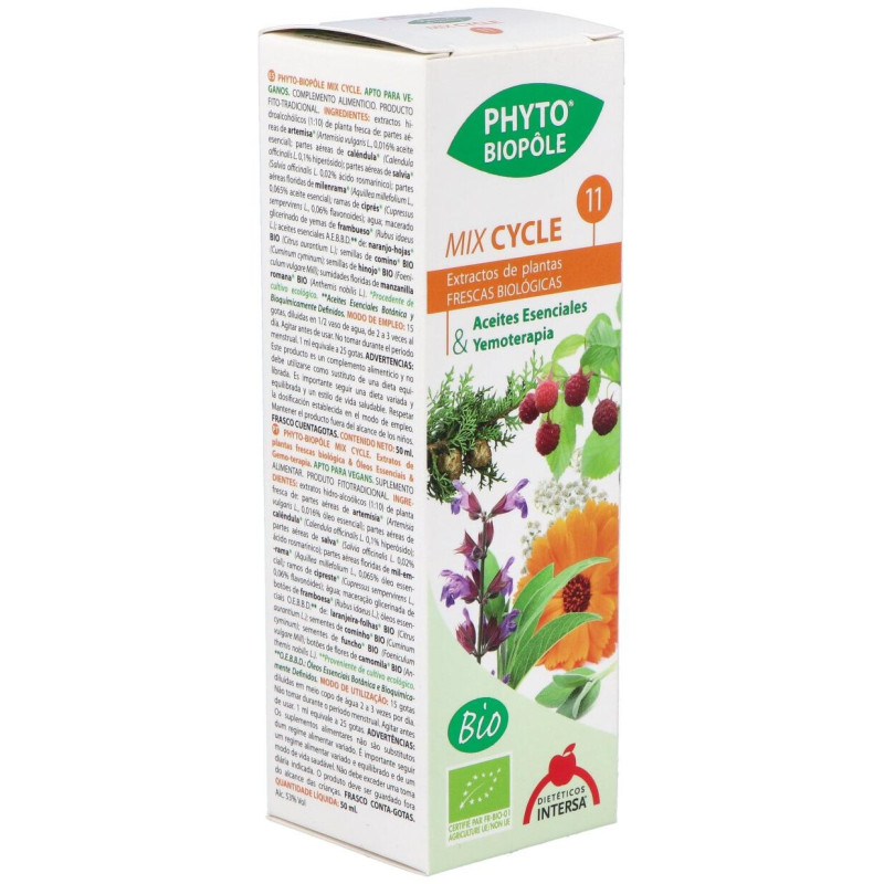 Phyto - Bipole Mix - Cycle (ciclo Menstrual) 50ml - Intersa
