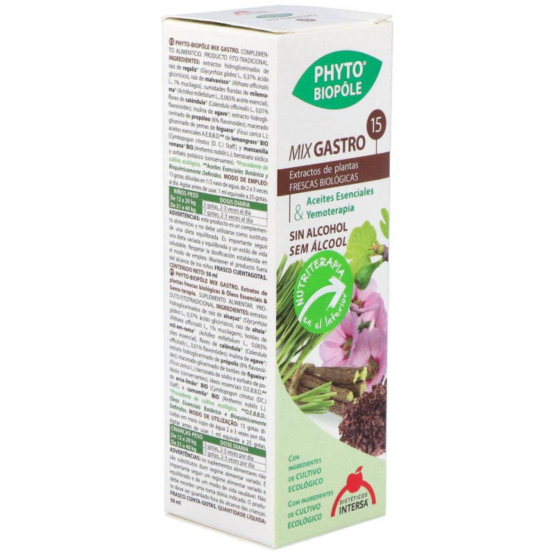 Phyto - Bipole Mix - Gastro (digestion) 50ml - Intersa