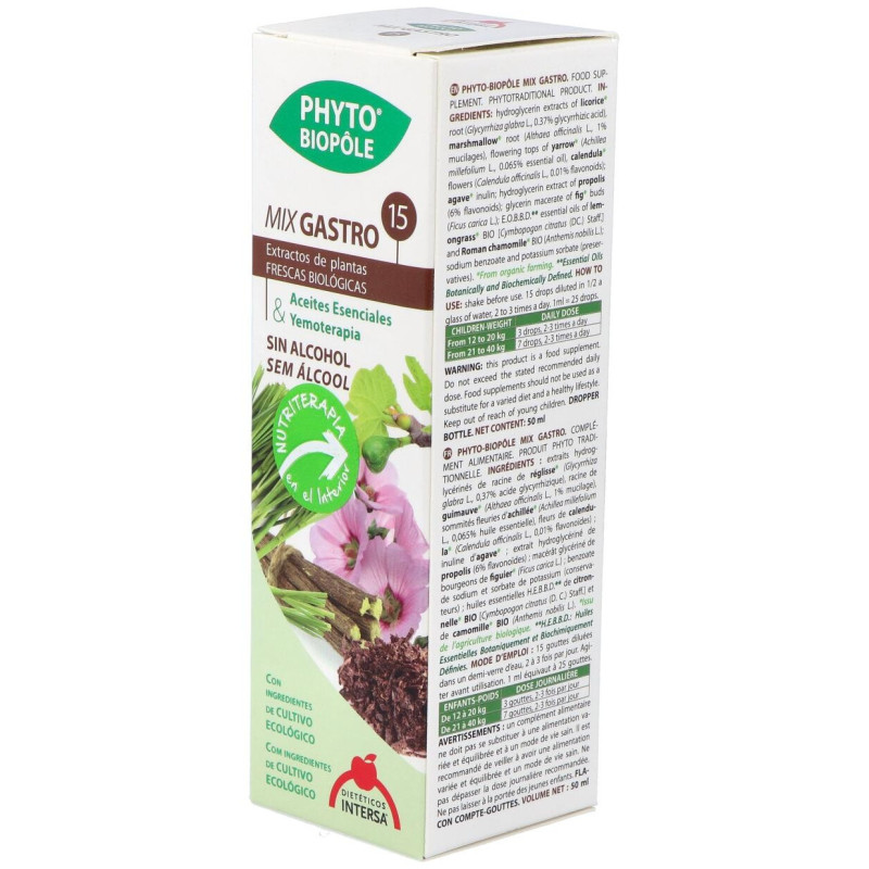 Phyto - Bipole Mix - Gastro (digestion) 50ml - Intersa