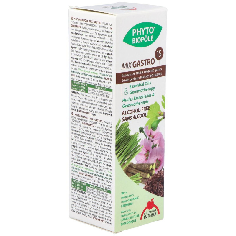 Phyto - Bipole Mix - Gastro (digestion) 50ml - Intersa
