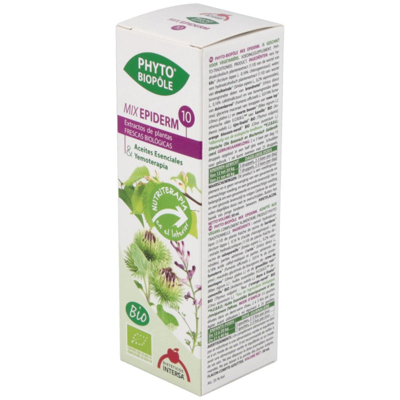 Phytobiopole Mix Nº 10 Epiderm Bio 50ml - Intersa