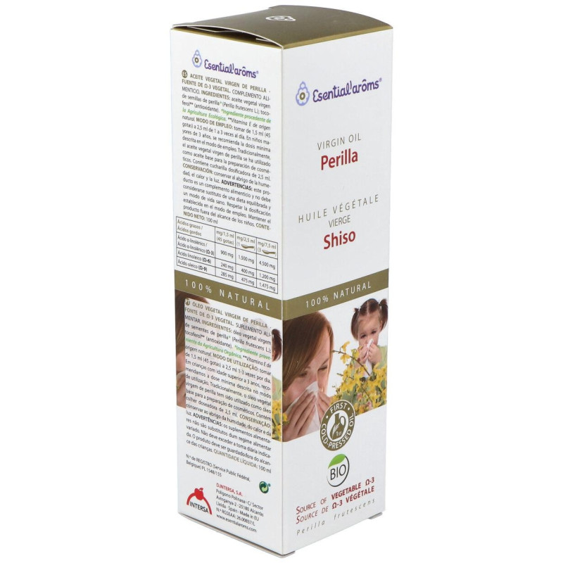 Esential Aroms Perilla Aceite Vegetal 100Ml