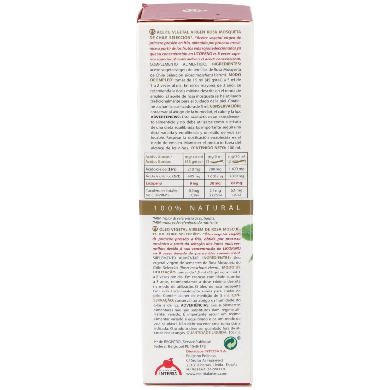 Esential'Arôms Lycorose Rosa Mosqueta Selección 100Ml