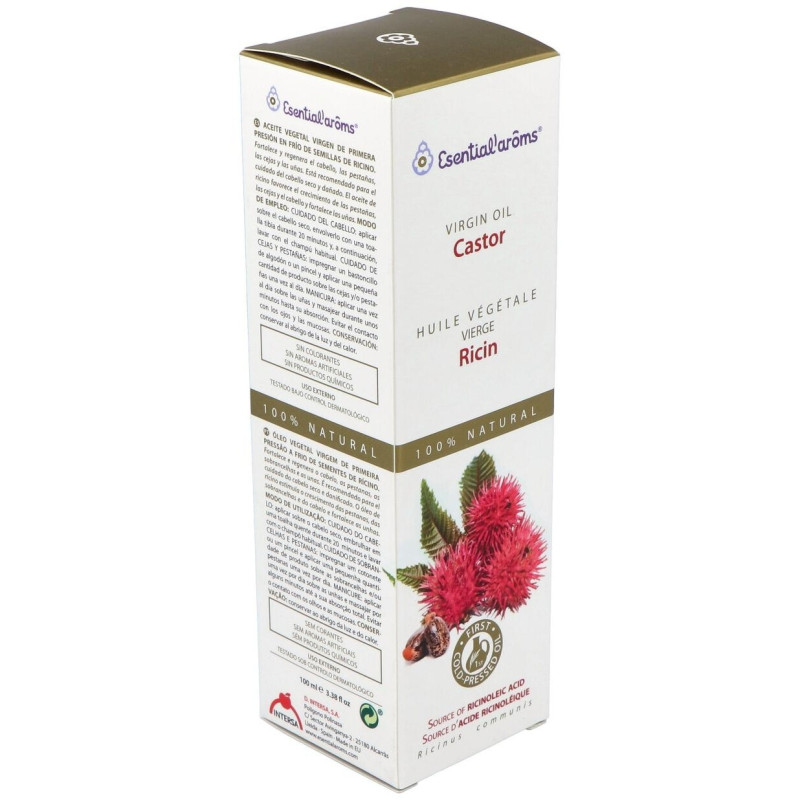 Esential’arôms Aceite Vegetal de Ricino, 100 ml - Esential Aroms