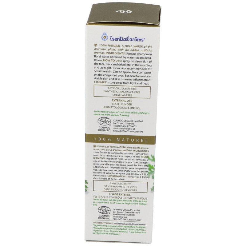 Hidrolato Manzanilla Romana 100ml - Esential Aroms