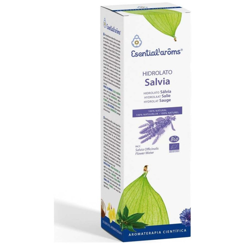 Esential'arôms Agua Floral de Salvia 100ml - Esential Aroms