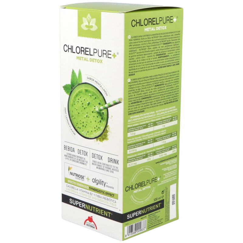 Chlorelpure Metal Detox 500 ml - Intersa