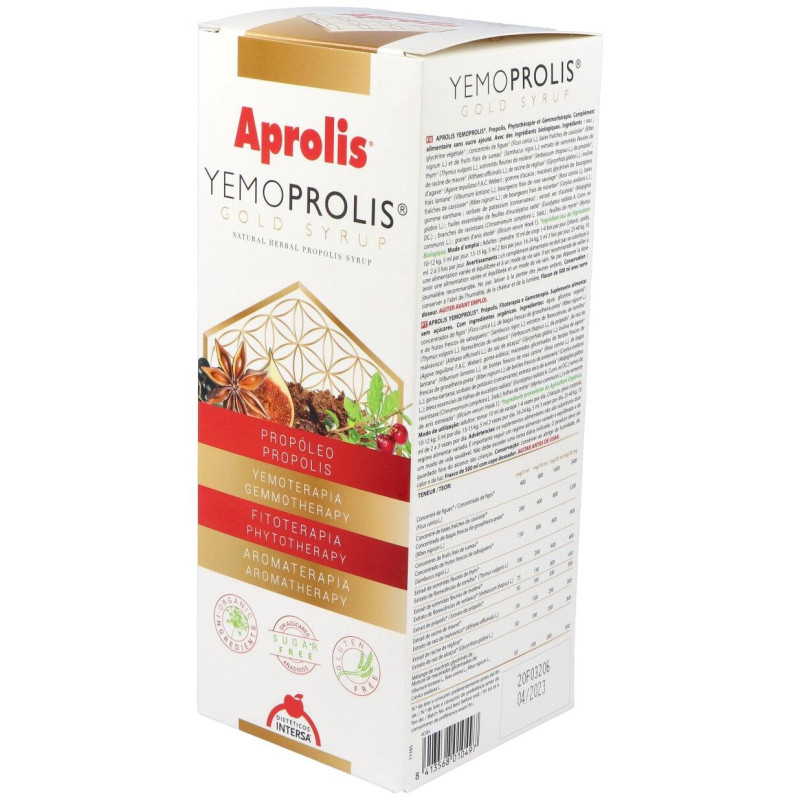 Aprolis Yemoprolis Gold Syrup 500ml - Intersa